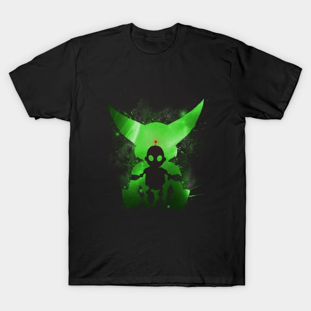 Ratchet & Clank Galaxy (Green ver.) T-Shirt by Manoss